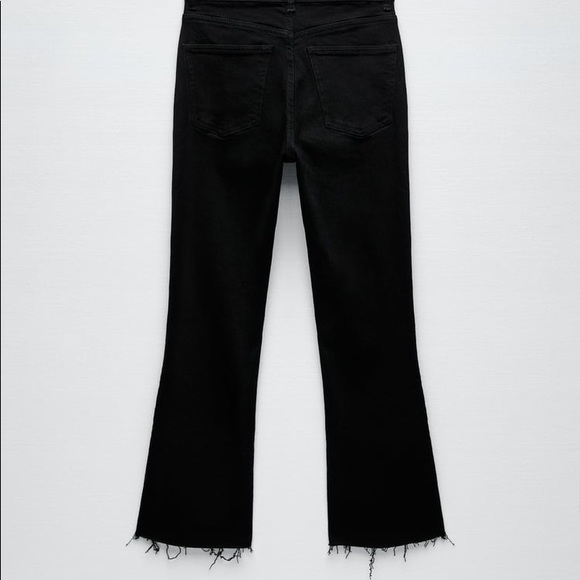 NWT ZARA High Rise Straight Leg Jeans - Picture 10 of 10